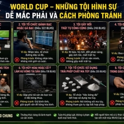World Cup Và Những Tội Hình Sự Người Hâm Mộ Bóng Đá Dễ Mắc Phải – Hiểu Để Tránh Vi Phạm Pháp Luật